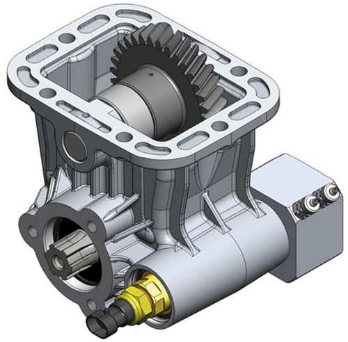 PTO IVECO DAILY IPV NRM. ZF 5S-200 VACUUM