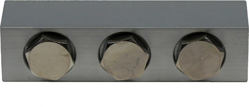 MONTAGE STRIP 3 POSITIES 1/8"