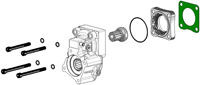 ADAPTER PTO "POWERFUL" EATON FS 4106A/FS 8309/FSO 5206-2