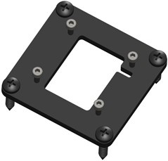 ADAPTERPLAAT N-FORCE NAAR MINI-FORCE CABINEBEDIENING
