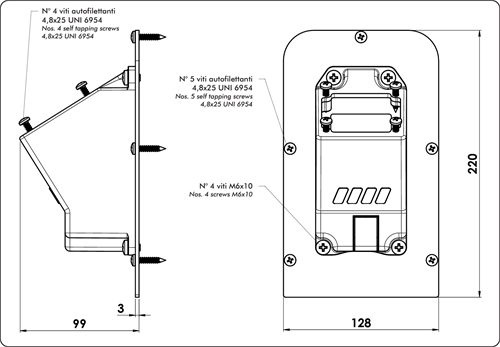 STEUN CABINEBEDIENING N-FORCE RENAULT T-3