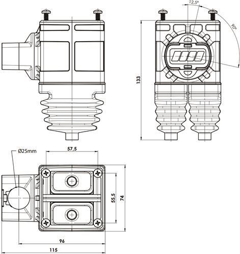 STEUN HANDGREEP 25 MM N-FORCE 2022 INSTELBAAR-2