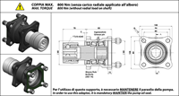 ADAPTER 85MM ISO PUMP TO ASAE 1-3/8" FEMALE + GREASE NIPPLE-3