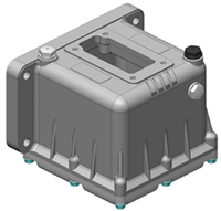 TANK FOR HAND PUMP ALUMINIUM 2 LTR
