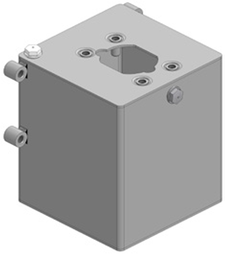 TANK VOOR HANDPOMP STAAL 5 LTR
