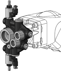 BYPASS VENTIL 24V TWIN FLOW 70+35 / 53+53