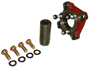ADAPTER 4 HOLES PTO - 3 HOLES PUMP DIN 13