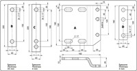 MONTAGESET TANKSTEUNEN CHASSIS DAF-3