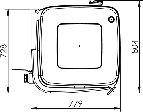 TANKSTÜTZENSATZ 700×700 - 150 LTR (FAM. BI)-3