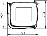 TANK SUPPORT SET 625×680 >600 L (FAM. BQ)-2