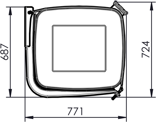 TANK SUPPORT SET 625×680 >600 L (FAM. BQ)-2