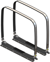 MOUNTING KIT H1ANBR 640*710 BEHIND CAB