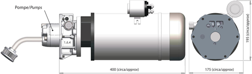 VENTILATED POWER UNIT 24V 3000W  4,7CC MET TANKFLENS-2