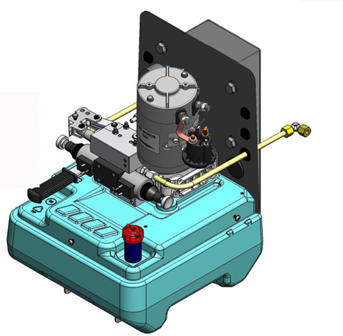 POWER PACK "KUBE" 24V 1EV. A1 + NOODBEDIENING 3,1CC