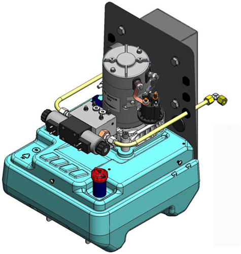 POWER PACK "KUBE" 24V 1EV. A2+VB. 3,1CC