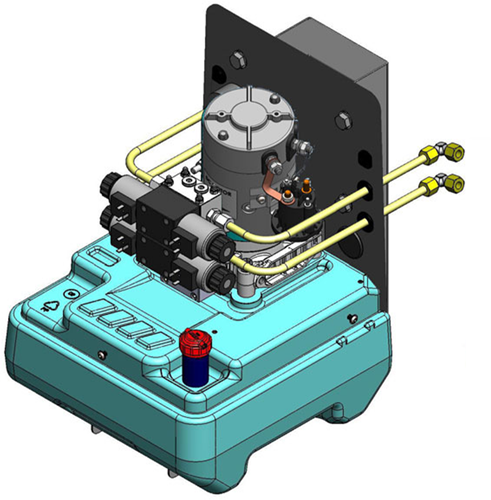 POWER PACK "KUBE" 24V 2 EV. A2 3,1 CC