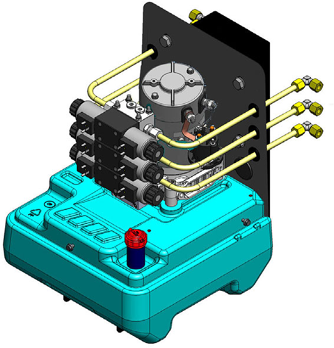 POWERPACK "KUBE"  24V 3 EV. A1 3,1CC