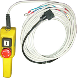 1 BUTTON REMOTE CONTROL WITH CABLE + EMERGENCY STOP
