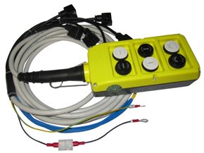 6-KNOPS AFSTANDBEDIENING MET KABEL