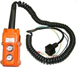 2 BUTTON REMOTE CONTROL WITH 5 METER SPIRAL CABLE