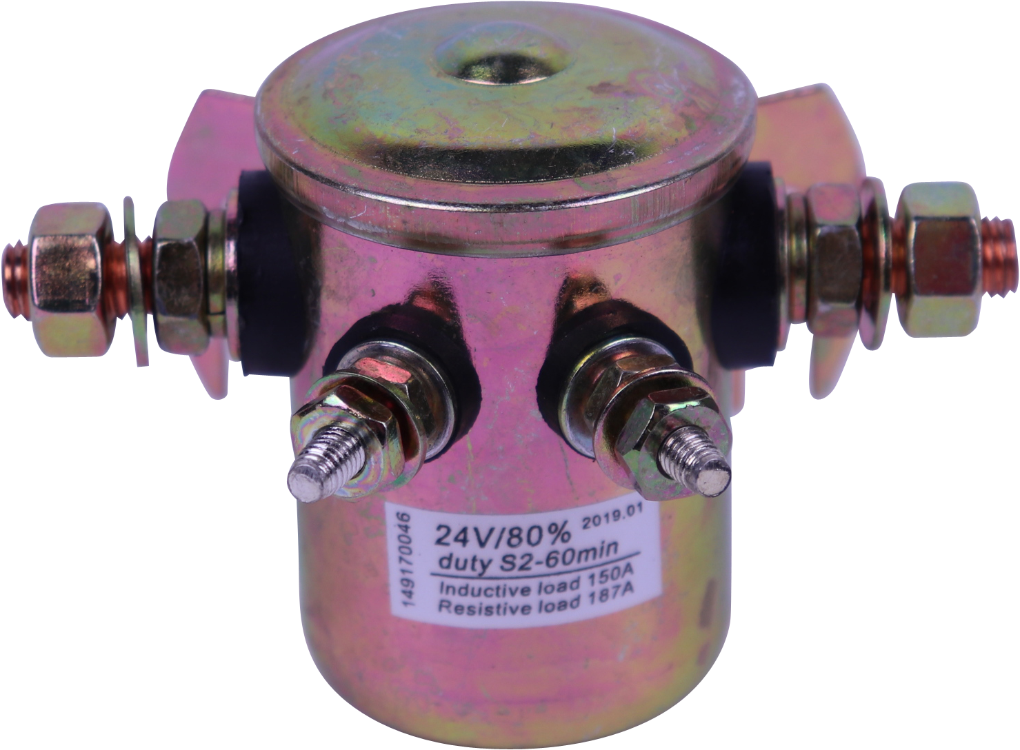 Реле 24v 80a