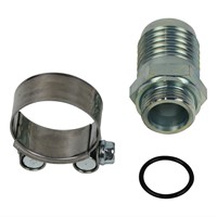 SUCTION FITTING STRAIGHT 1" X 50 MM INCL HOSE CLAMP 64-67 MM-3