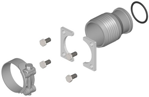 SAUGSTUTZEN GERADE OMFB PPV 63 MM (74-79)