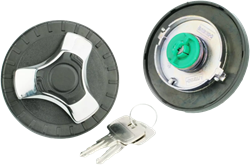 KUNSTSTOFF-TANKDECKEL 58 MM MIT ENTLÜFTUNG, ABSCHLIESSBAR