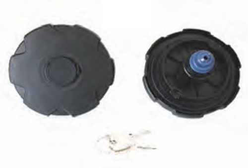 KUNSTSTOFF-TANKDECKEL 105 MM MIT ENTLÜFTUNG ABSCHLIESSBAR