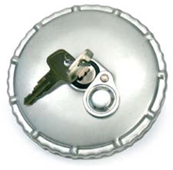 STEEL CAP 105 MM WITH VENTILATION AND WITH LOCK