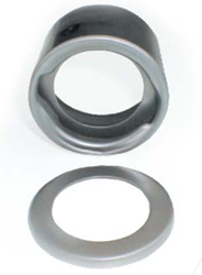 EINFÜLLSTUTZEN 105 MM STAHL MIT RING FÜR RÜCKSCHLAGKLAPPE H=20