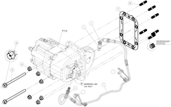 MOUNTING KIT ZF POWERLINE 8AP