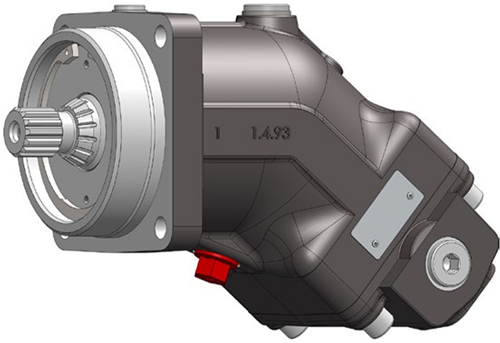 PLUNJERMOTOR HPM 55CC AS 14T DIN 5480  FLENS125 SAE40 ZIJ