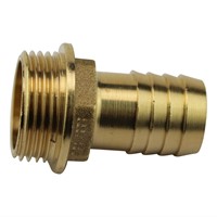 ZUIGNIPPEL RECHT 1" X 25 MM (32-35, MESSING)-3