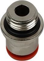 PUSH-IN FITTING STRAIGHT 8MM AIR LINE - 1/4" OUTER THREAD-3