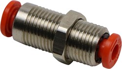 PUSH-IN FITTING BULKHEAD M11X1 UNION - Ø4 MM - 16 BAR