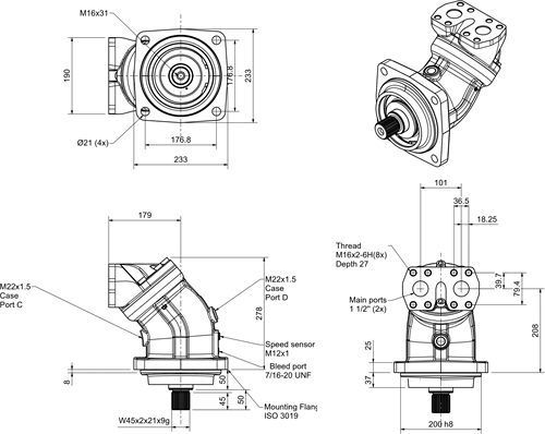 PLUNJERMOTOR F12-152-MF-FV-H-000-0000-P0-2