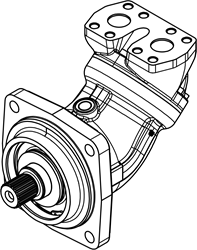 KOLBENMOTOR F12-152-MF-FV-H-000-0000-P0