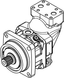 KOLBENMOTOR F12-060-MF-IV-Z-000-0000-P0