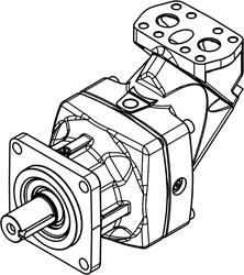 KOLBENMOTOR F12-250-QF-SV-T-000-0000-P0