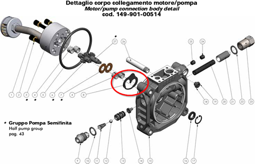 DICHTUNG ZAHNRADPUMPE POWER-PRO