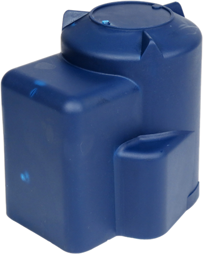 MOTOR BESCHERMKAP PLASTIC BLAUW