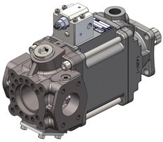 VERSTELLKOLBENPUMPE LS PPV-060-LINKS DURCHTRIEB SAE