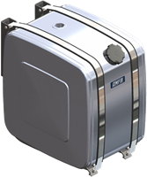 FUEL TANK ALUMINIUM 700 LTR 700×700×1550
