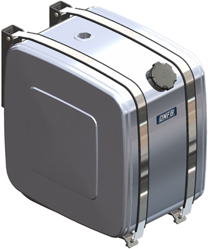 FUEL TANK ALUMINIUM 700 LTR 700×700×1550