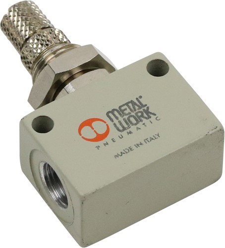 EINWEG DROSSELVENTIL PNEUMATIK 1/8"