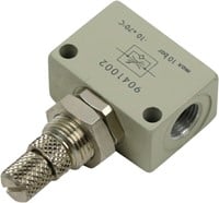 EINWEG DROSSELVENTIL PNEUMATIK 1/8"-2