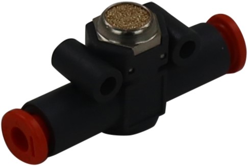 QUICK RELEASE VALVE PUSH-IN (IN-LINE) 4 MM