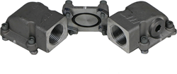 ASA RAIL CONNECTOR BSP 1" SET