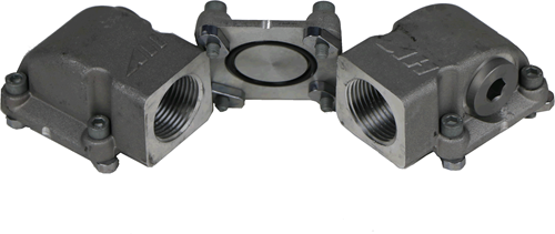 ASA RAIL CONNECTOR BSP 1" SET